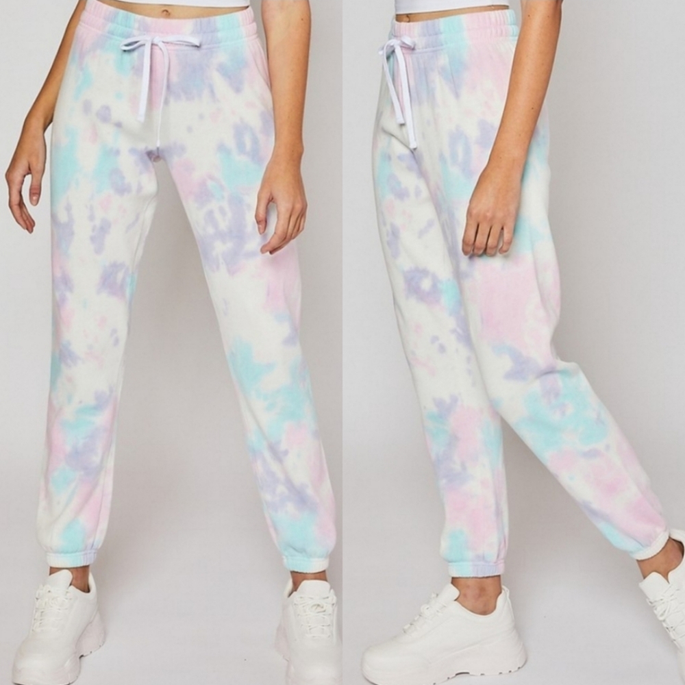 🍭Cotton Candy Cloud Print Sweatpants 🍭